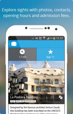 Barcelona Travel Guide android App screenshot 4